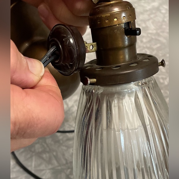 Antique wall mounted lamp - Picture 5 of 6